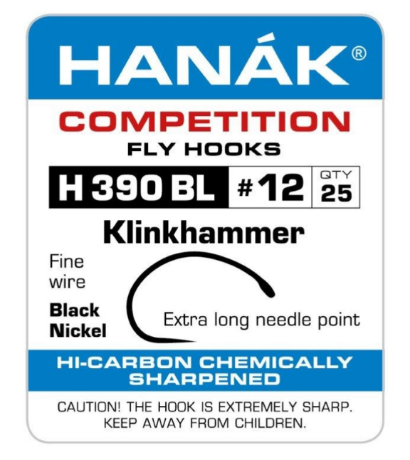HANAK Competition H390BL Barbless Hooks - Sportinglife Turangi